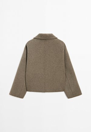 Massimo Dutti, Veste légère - mottled dark brown