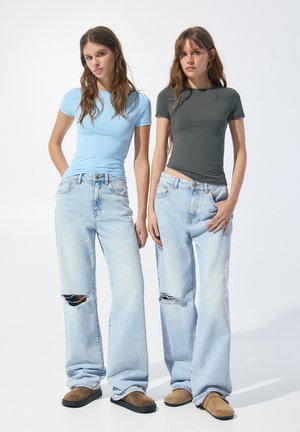 SHORT SLEEVE 2PACK - T-shirts basic - blue