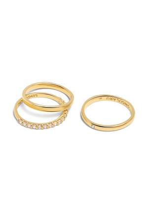 PACK 3 S CHOICES - Ring - oro y circonitas