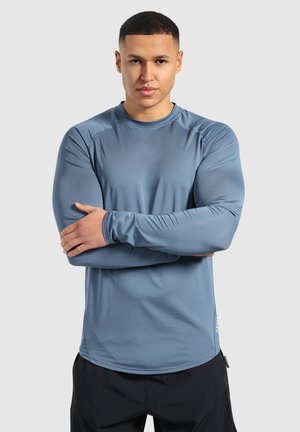 Smilodox POWERFIT SPORT PERFORMANCE - Langærmet T-shirt - blau