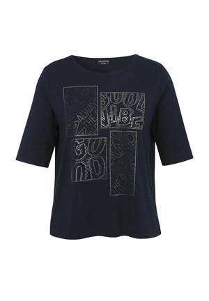 RUNDHALS MOTIV  - Print T-shirt - dunkelblau