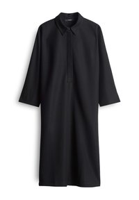 MIDI QUIRVE - Abito a camicia - black