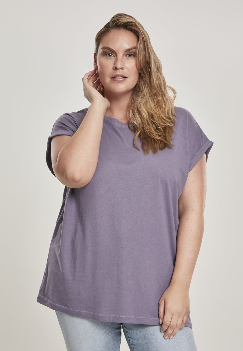Damen Kleider | Urban Classics T-Shirt basic dustypurple/lila - MP08484 Damen Kleider | Urban Classics T-Shirt basic dustypurple/lila - MP08484