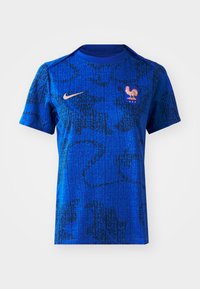 FRANCE FFF ACADEMY SHORT SLEEVES PRE MATCH - Sport T-Shirt - lyon blue/bright blue/light madder root