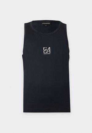 Emporio Armani, TANK - Top - blu navy