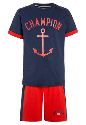 Champion SET - Pantaloncini sportivi - blue/red