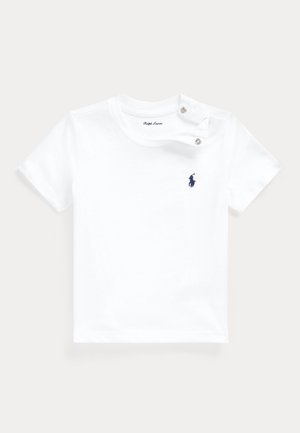 Polo Ralph Lauren, COTTON JERSEY CREWNECK TEE - T-shirt basic - white