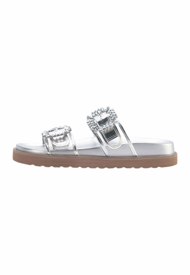 Nine West OUTDOOR  VIKO 3F - Iešļūcenes - silver