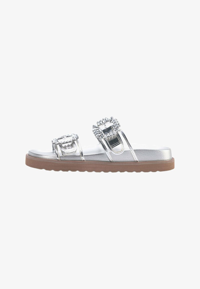 Nine West OUTDOOR VIKO 3F - Iešļūcenes - silver