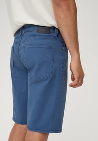 s.Oliver STRETCH - Jeansshort - blau
