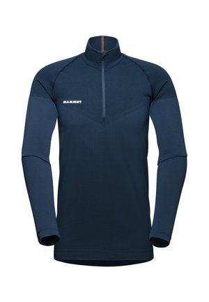 Mammut TRIFT HALF ZIP LONGSLEEVE MEN - Longsleeve - marine