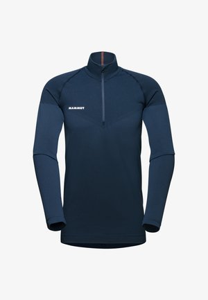 Mammut TRIFT HALF ZIP LONGSLEEVE MEN - Maglietta a manica lunga - marine