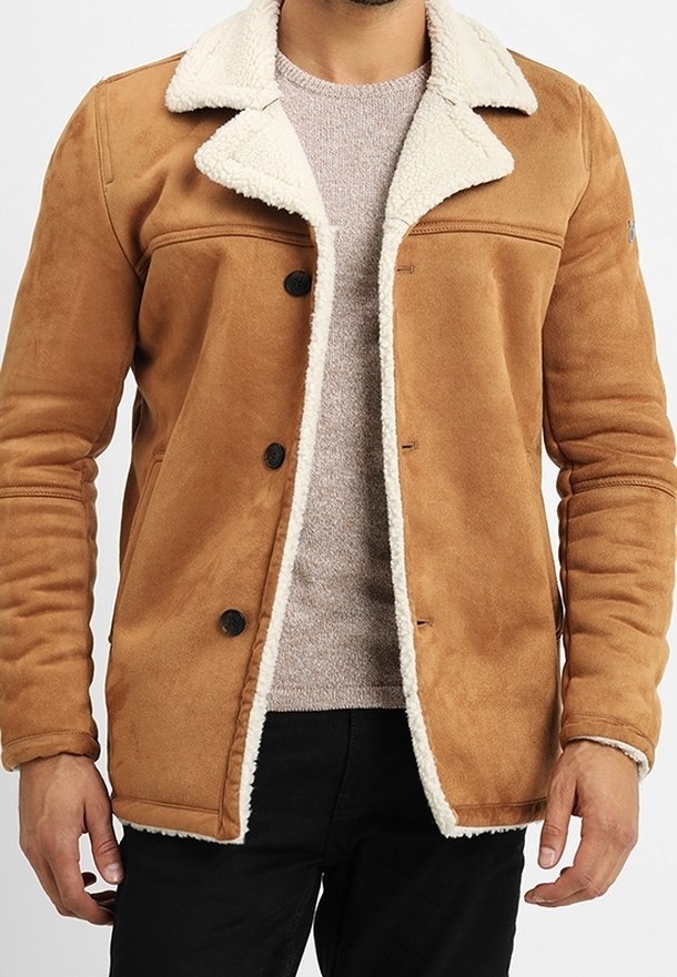 INDICODE JEANS Overgangsjakke - camel
