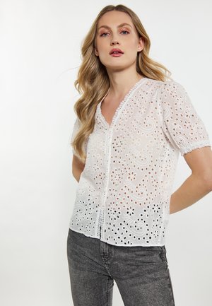 Blouse - wollweiss