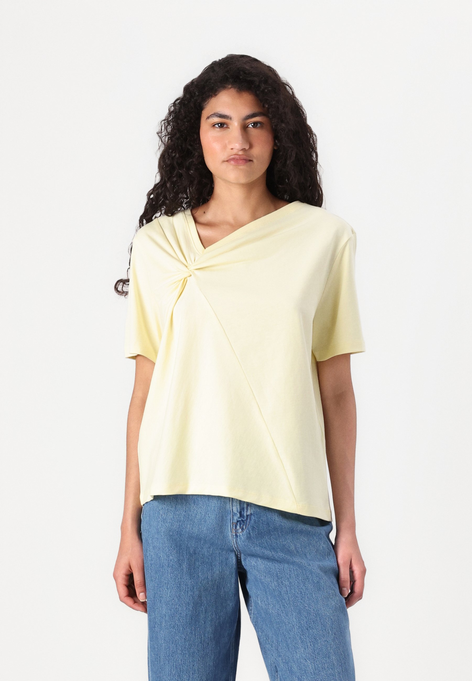 G-STAR OPEN V RELAXED - T-shirt basic - bright pistache