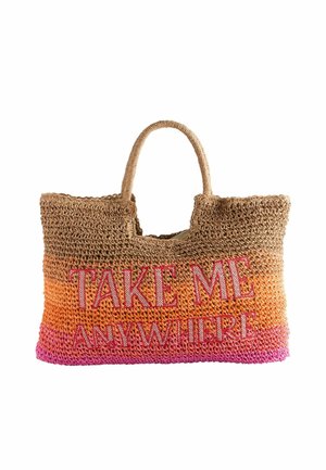 Handtasche - pink ombre