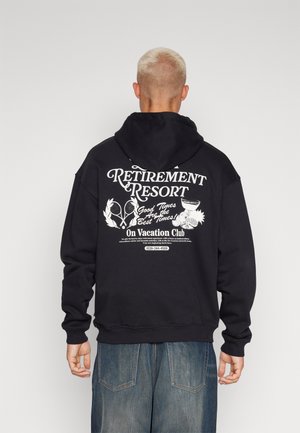 Kapuzenpullover - black