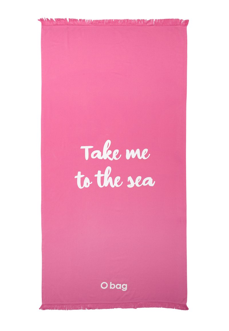 O Bag Strandhanddoek - rosa
