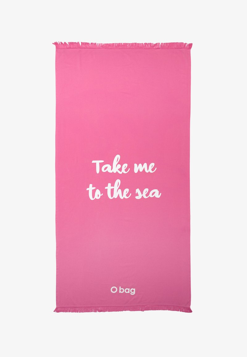 O Bag Strandhanddoek - rosa