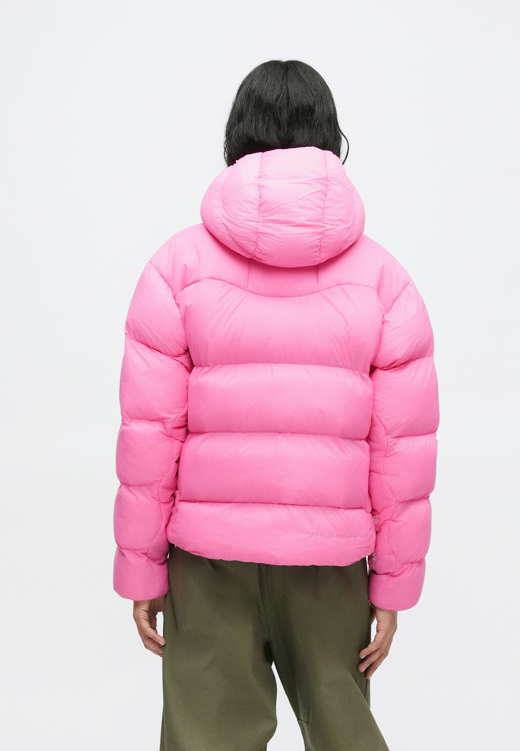 Nike ACG LUNAR LAKE - Down jacket - pinksicle/red sepia/summit