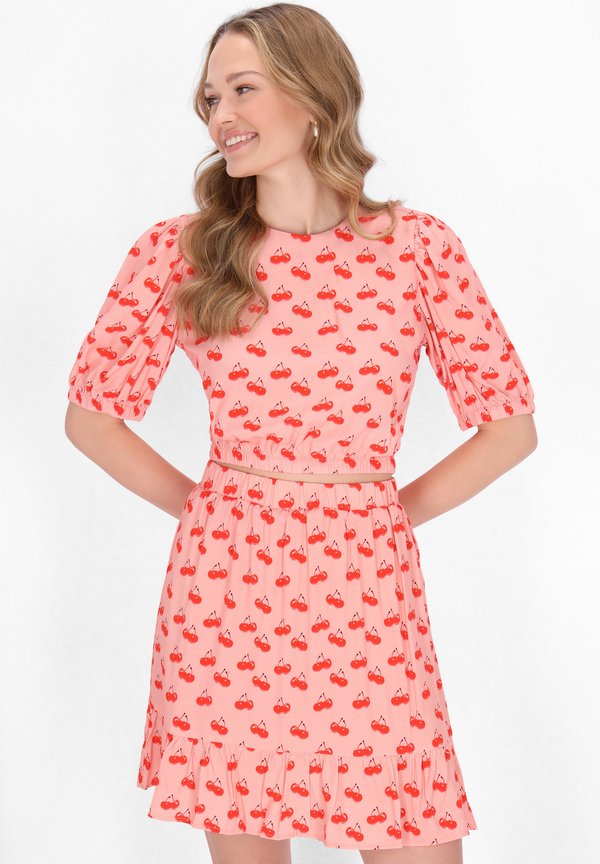 Bluse - coral multicolor