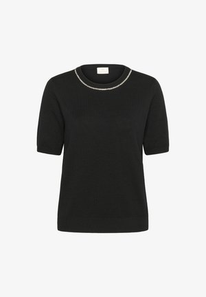 Kaffe Majica kratkih rukava s printom - black deep