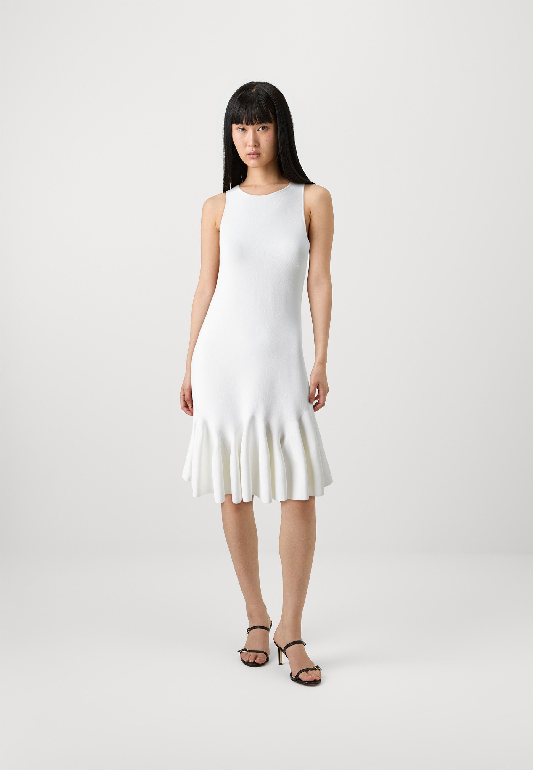 knit colorblock dress Strapless Color Block Knit Dress main image 1