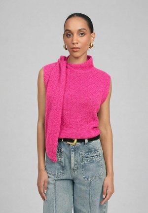 AN'GE, PULL LABIANI ROSE FLUO - Pullover - rose fluo