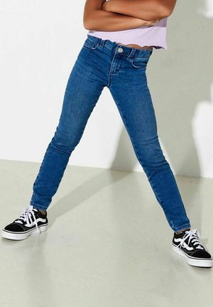 ONLY GIRLS, Jeans Skinny Fit - medium blue denim