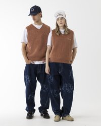 Jacker GRAND SLEEVELESS UNISEX - Striktrøje - brown