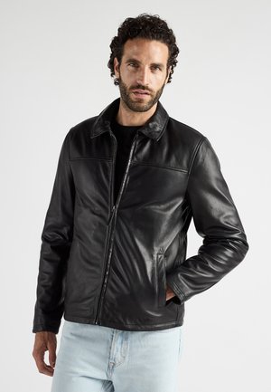 MIT LUCA - Leren jas - black