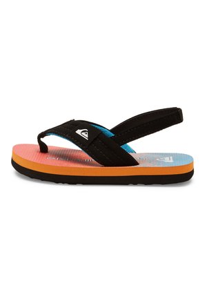 MOLOKAI LAYBACK  - Tåsandaler - black orange blue