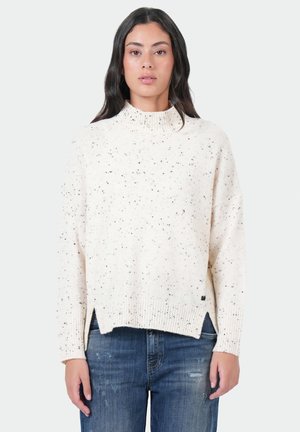 Pullover - white asparagus melange