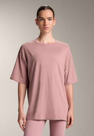 OYSHO SHORT SLEEVE  - T-shirts basic - salmon