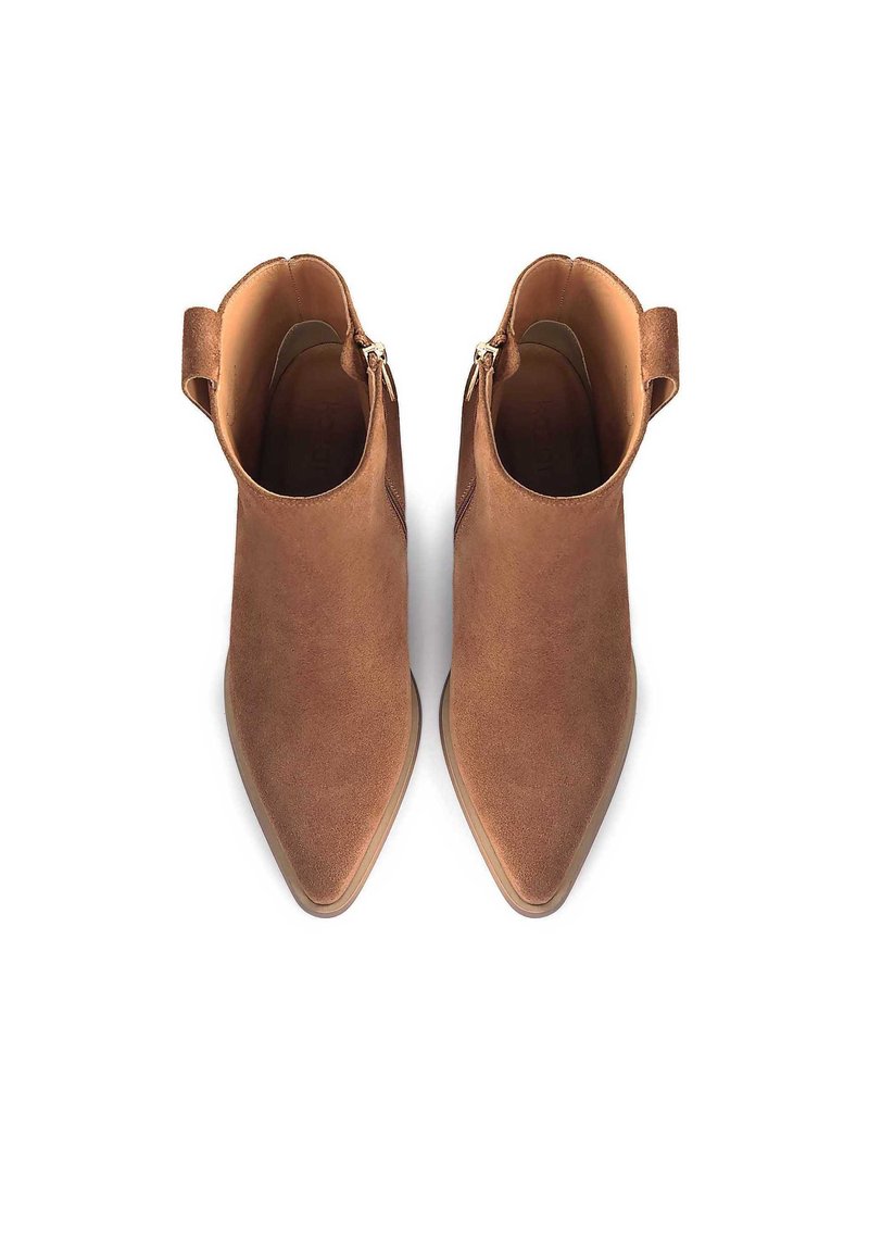 Damen Ankle Boots | Kazar SIGME Cowboy-/Bikerstiefelette brown/braun - HO80312 Damen Ankle Boots | Kazar SIGME Cowboy-/Bikerstiefelette brown/braun - HO80312