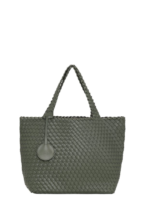 Shopping Bag - army gun metal