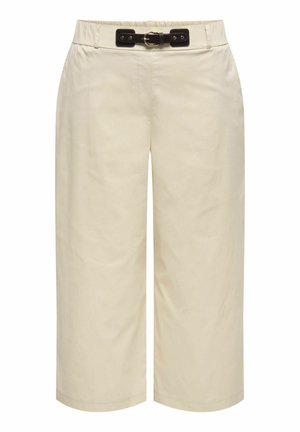 ONLY Carmakoma, CULOTTE CARANNY NORMAL GESCHNITTEN CULOTTE - Housut - oatmeal