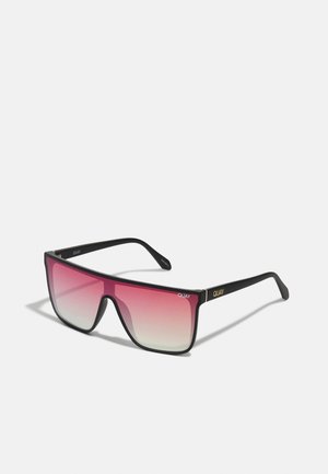 NIGHTFALL UNISEX - Occhiali da sole - matte black/coral to goldcoloured