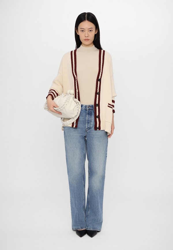 VICOLO - Cardigan - bordeaux3