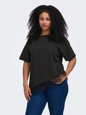 ONLY Carmakoma, CARCAST - T-shirt imprimé - black