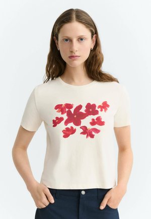 Thinking Mu, ZOWIE - T-shirt imprimé - off-white