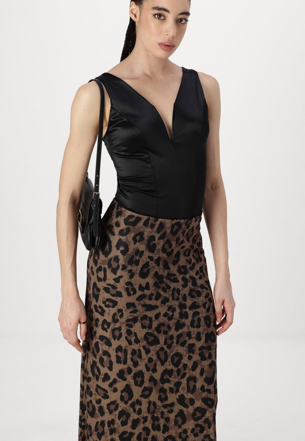 JXMINNA MESH SKIRT - A-line skirt - tigers eye4