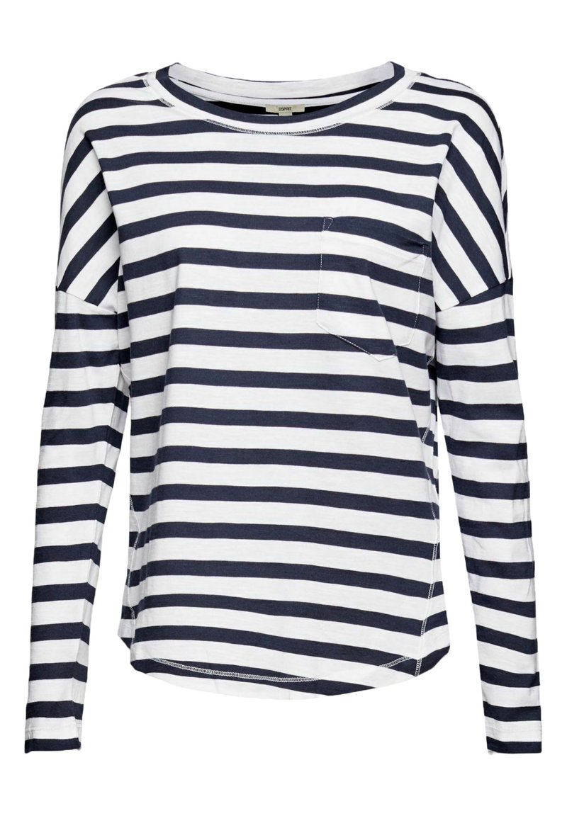 Damen T-Shirts | Esprit Langarmshirt white/weiß - FE70052 Damen T-Shirts | Esprit Langarmshirt white/weiß - FE70052