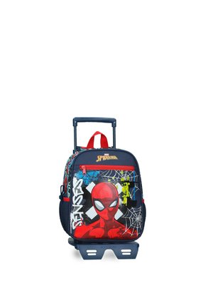 Marvel, MARVEL MARVEL GRAFITY OF SPIDERMAN BACKPACK ADAP TROLLEY 28CM MALE BLUE - Mochila escolar - blue