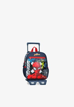 Marvel, MARVEL MARVEL GRAFITY OF SPIDERMAN BACKPACK ADAP TROLLEY 28CM MALE BLUE - Mochila escolar - blue