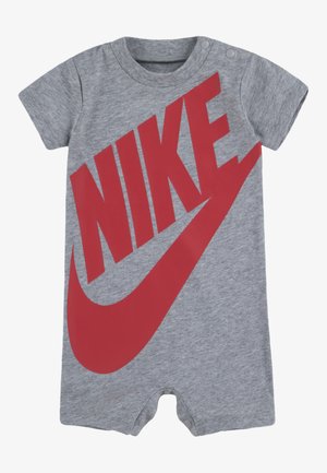 FUTURA ROMPER UNISEX - Pajac - dark grey heather/red