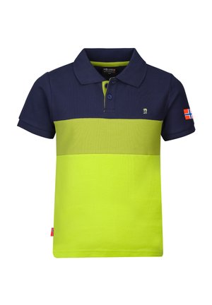 EIKEF - Poloshirt - green lizard mystic blue