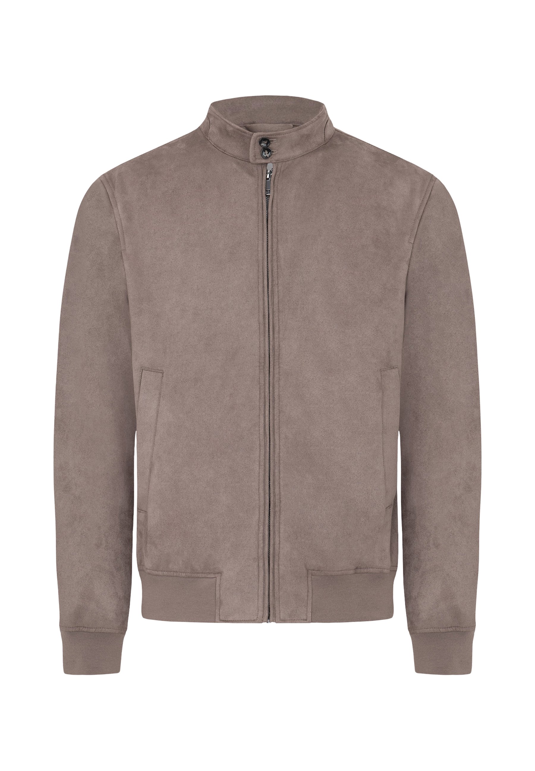 Dan John Bomber Jacket - taupe solid/taupe - Zalando