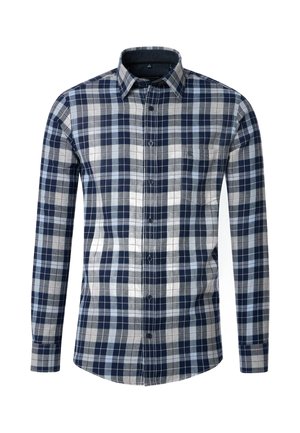 CASAMODA KARIERT CASUAL FIT - Hemd - blau