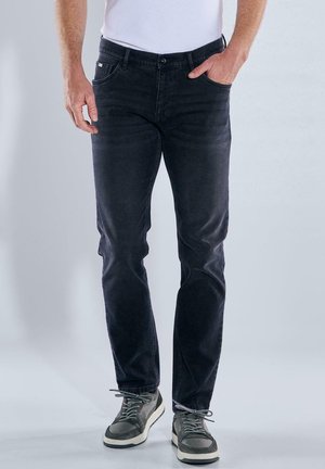 5-POCKET SUPERSTRETCH - Jeans Straight Leg - saphirblau
